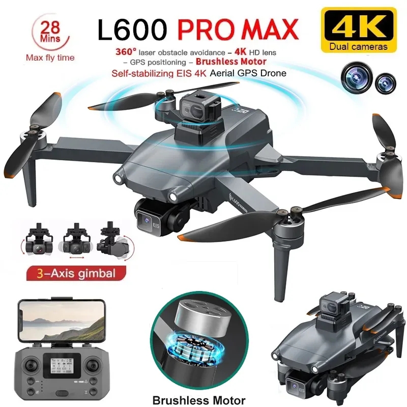 Rc Helicopter Case - L600 PRO MAX GPS Drone Profesyonel