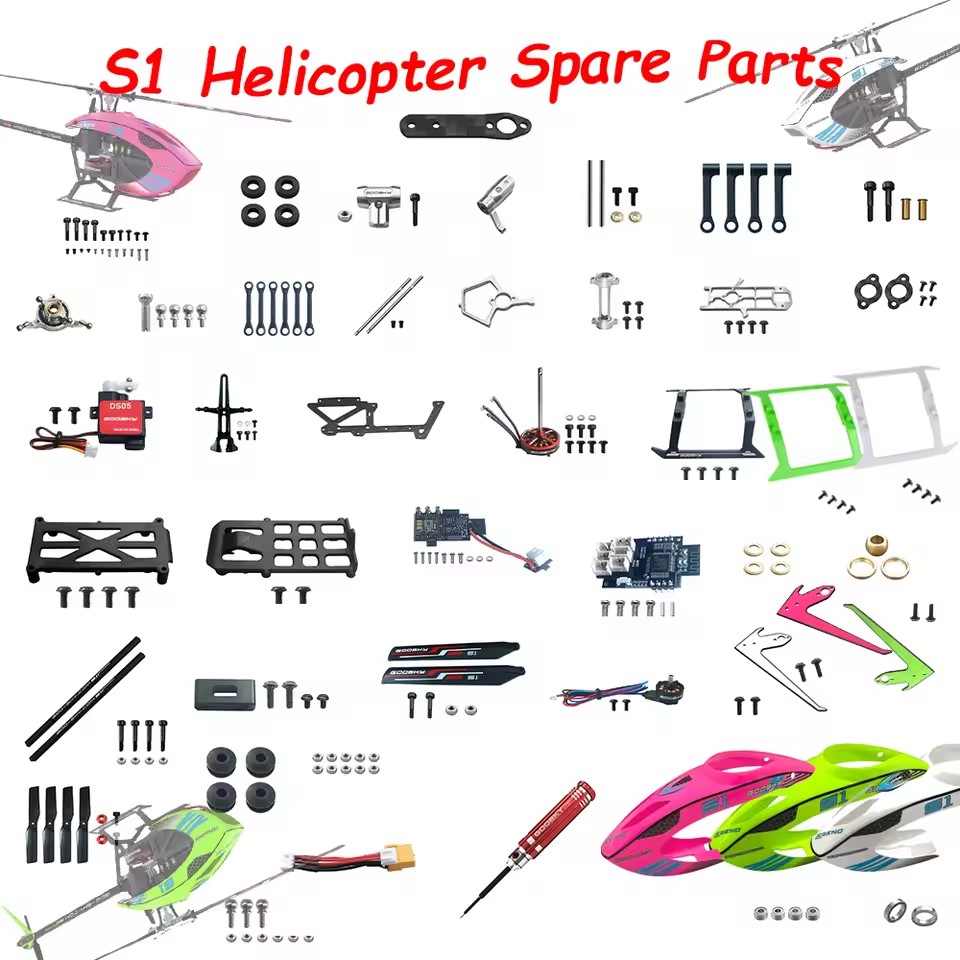 Rc Helicopter Bag - Goosky S1 Uzaktan Kumandalı Helikopter Aksesuarları