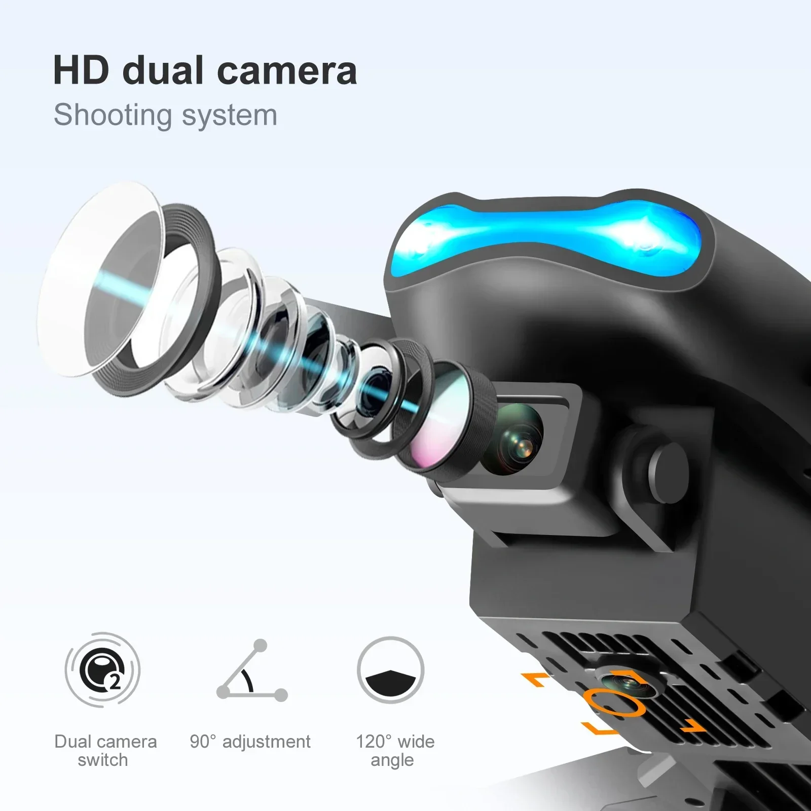 Yeni E99 Pro HD 4K Drone Çift  - Rc Helicopter Mini incelemesi ve fiyatı
