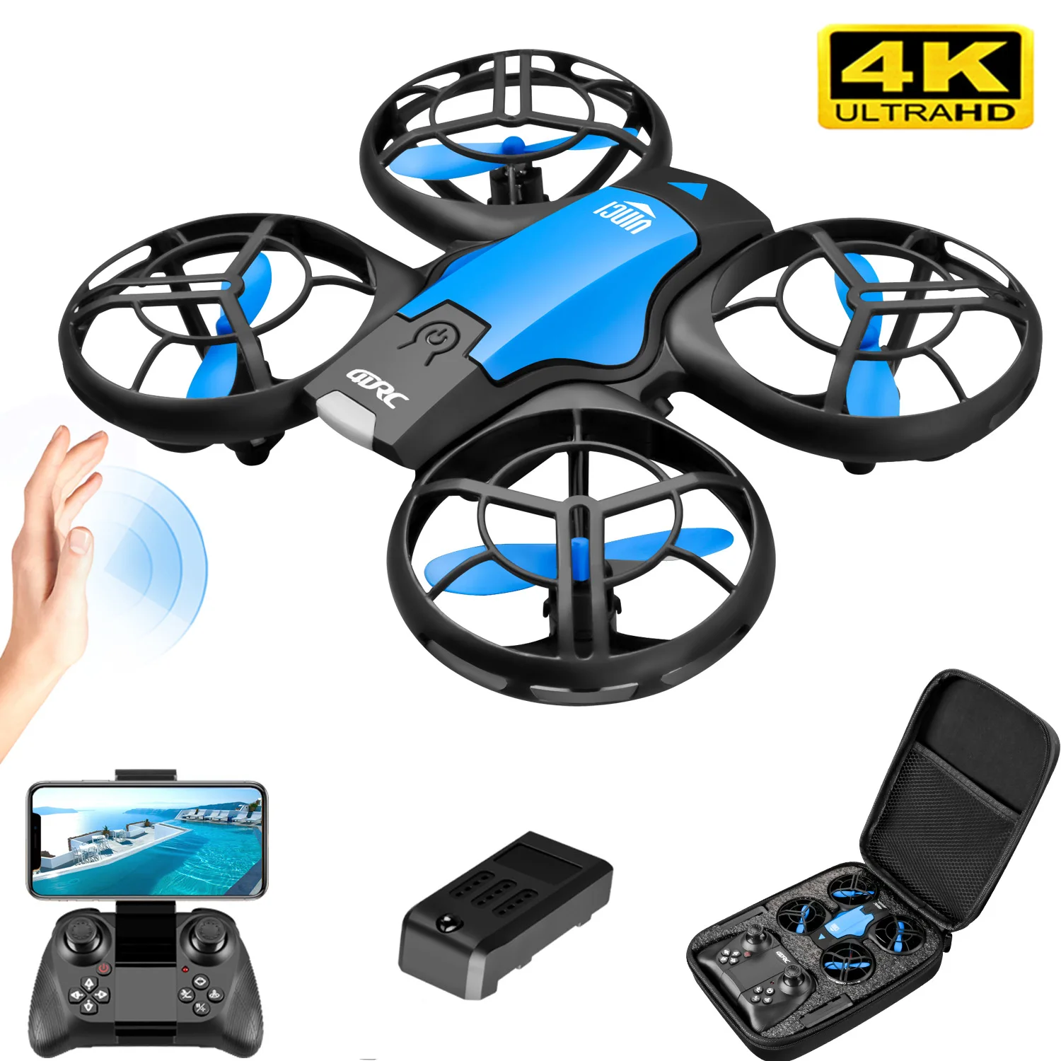 V8 Yeni Mini Drone 4K Profesyo - Rc Helicopter Mini incelemesi ve fiyatı