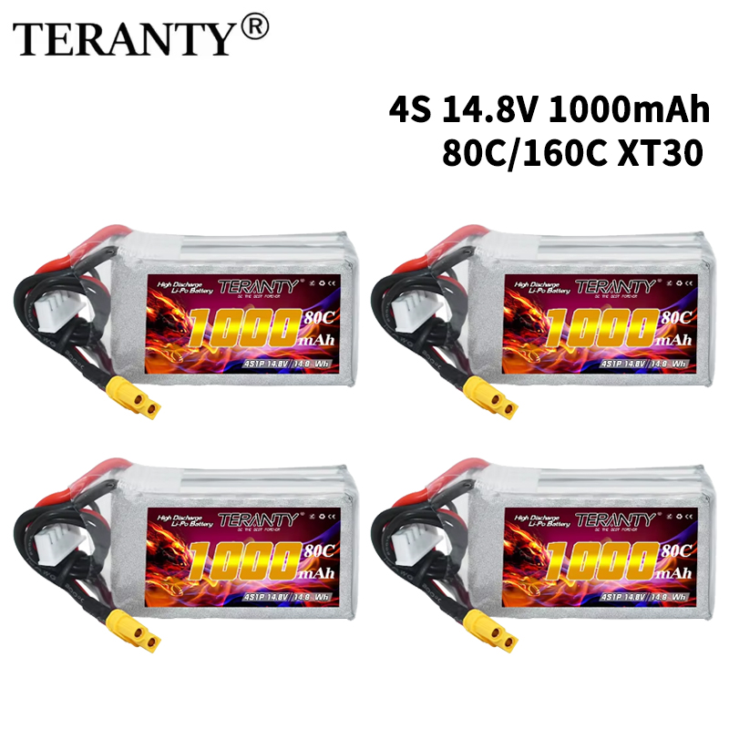 TERANTY 4S 1000mAh 14.8V 80C/1 - Rc Helicopter Battery incelemesi ve fiyatı