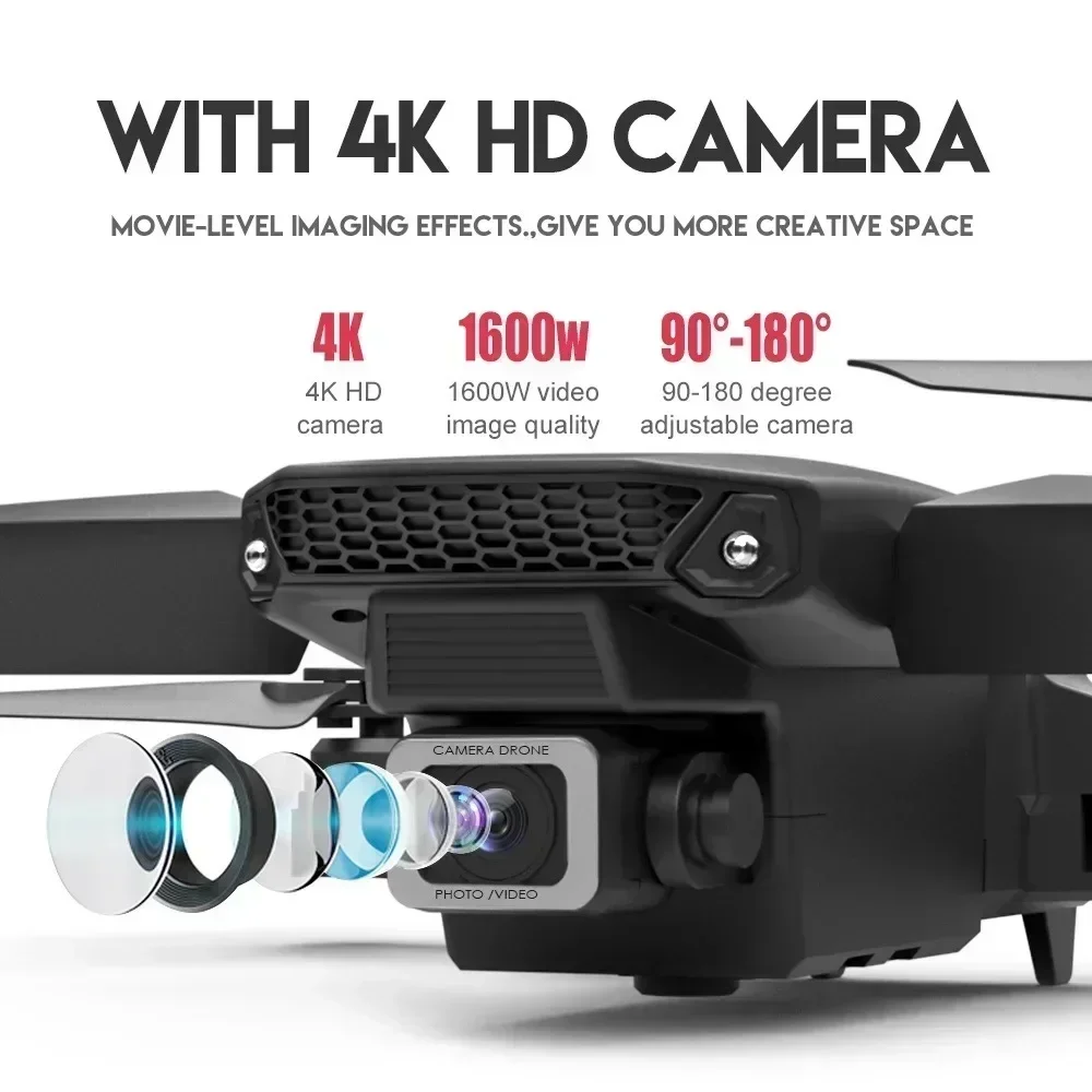 E88 Pro WIFI FPV Drone Geniş A - Rc Helicopter Case incelemesi ve fiyatı