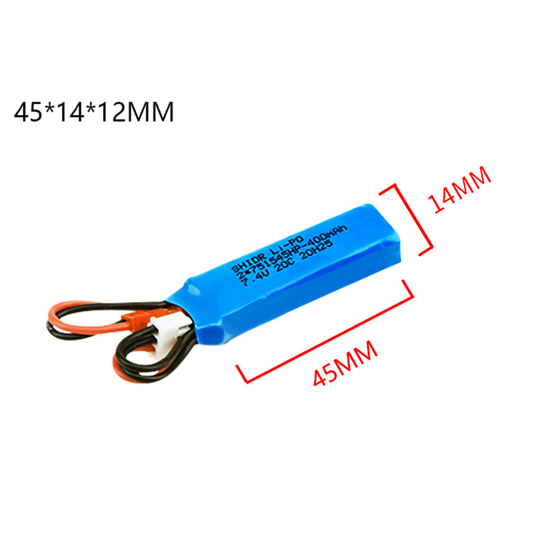 RC Araba Aküsü 7.4 V 400 mah L - Rc Helicopter Parts incelemesi ve fiyatı