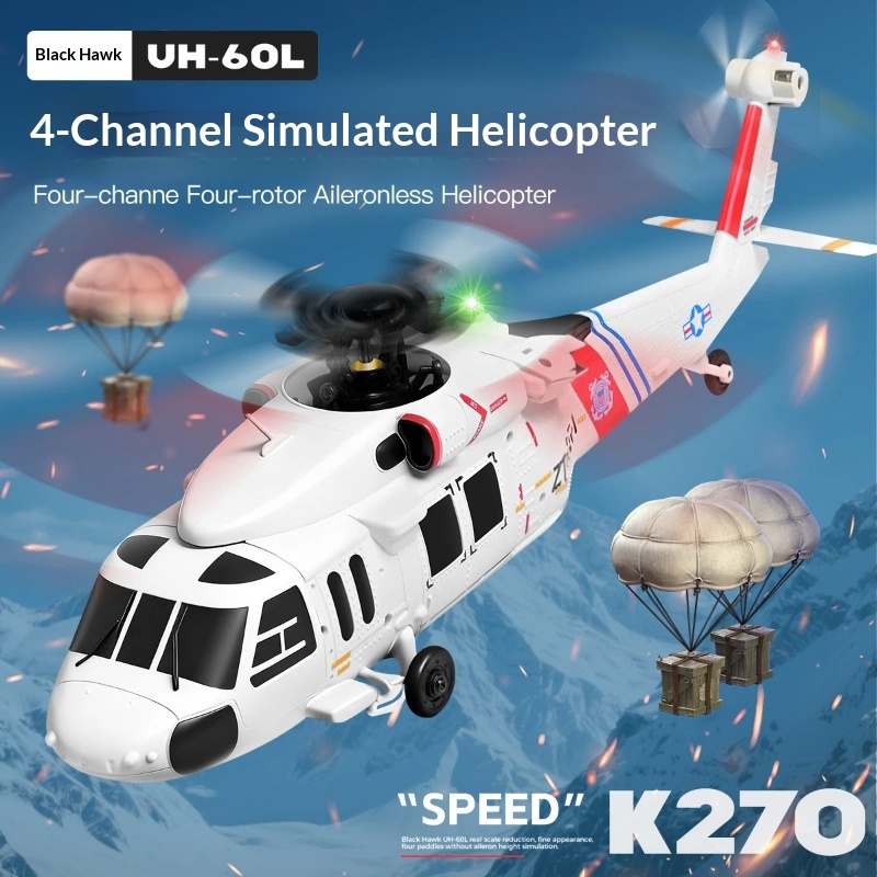 Wltoys K270 Black Hawk Uh 60l  - Rc Helicopter Large incelemesi ve fiyatı